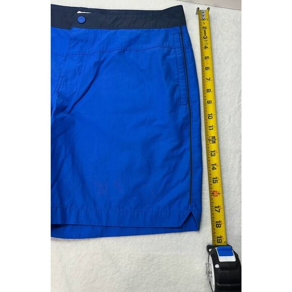 Men’s Columbia Omni-Shield Swim Board Shorts size 36/46 Green and Blue - Picture 10 of 11